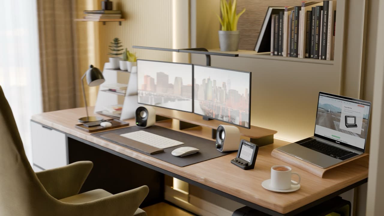 PaperMETAR in a home office