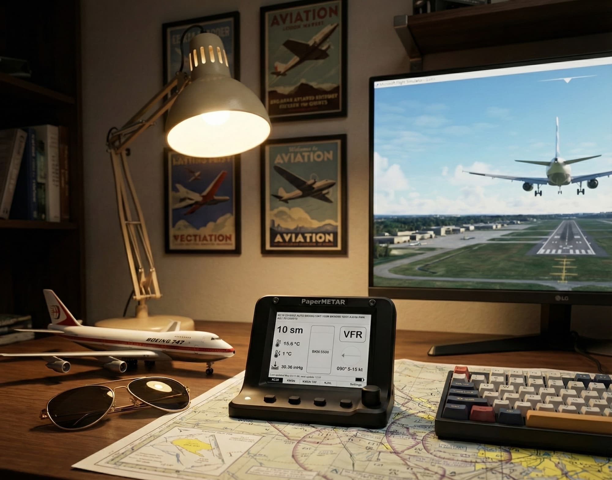 Looks great on the desk!